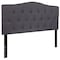 Flash Furniture Full Cambridge, Headboard, Gray Fabric HG-HB1708-F-DG-GG - alternate 3